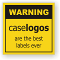 Caselogos velvet textured decals have a tough polycarbonate surface that protects your imprint