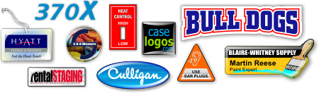 Casleogos manufactures domed decals, industrial decals and commercial labels for branding